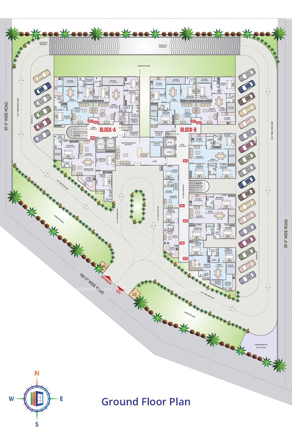 Shivgyan Casa Prime Ground Floor Plan