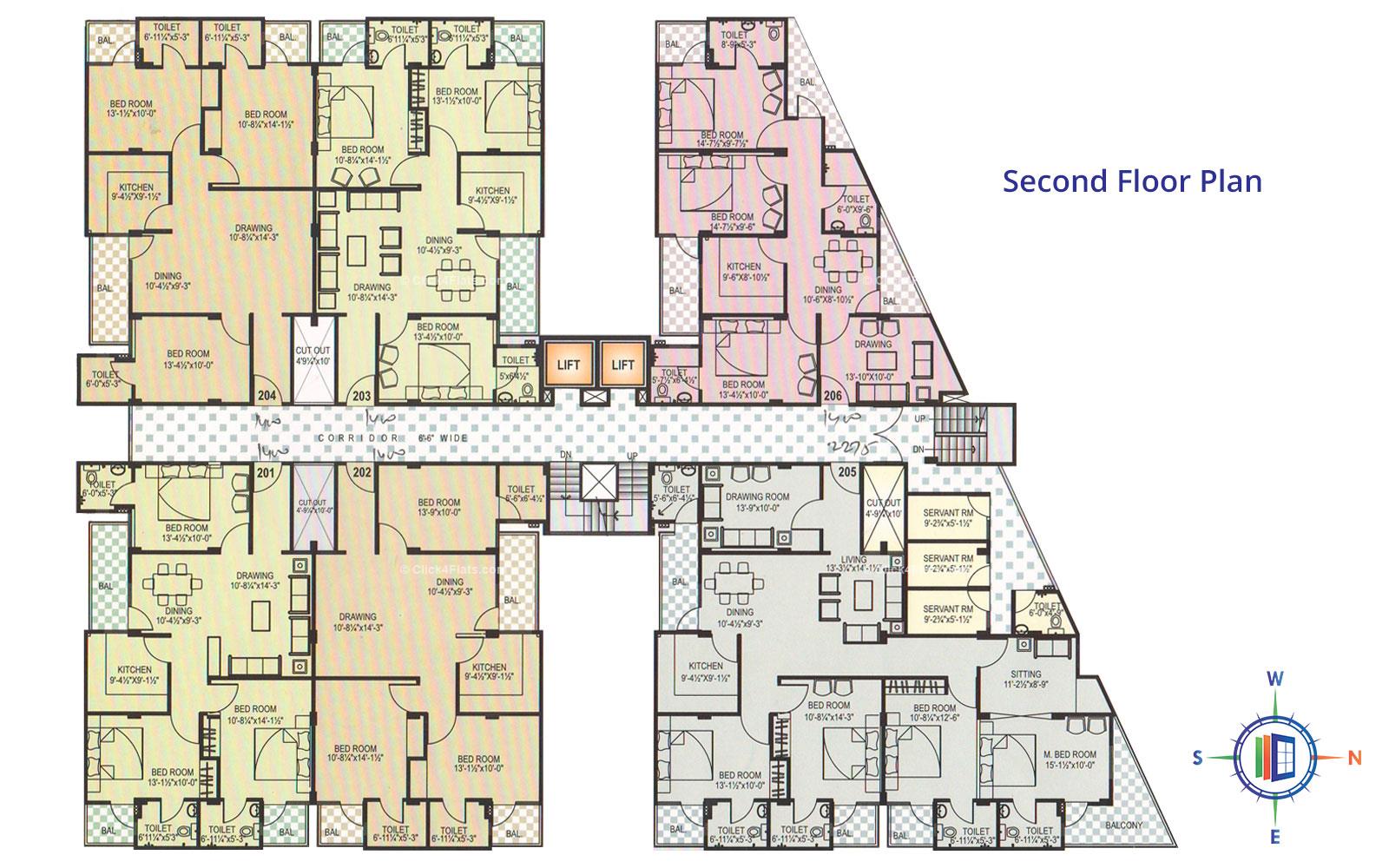 Pearl Orchid Second Floor Plan