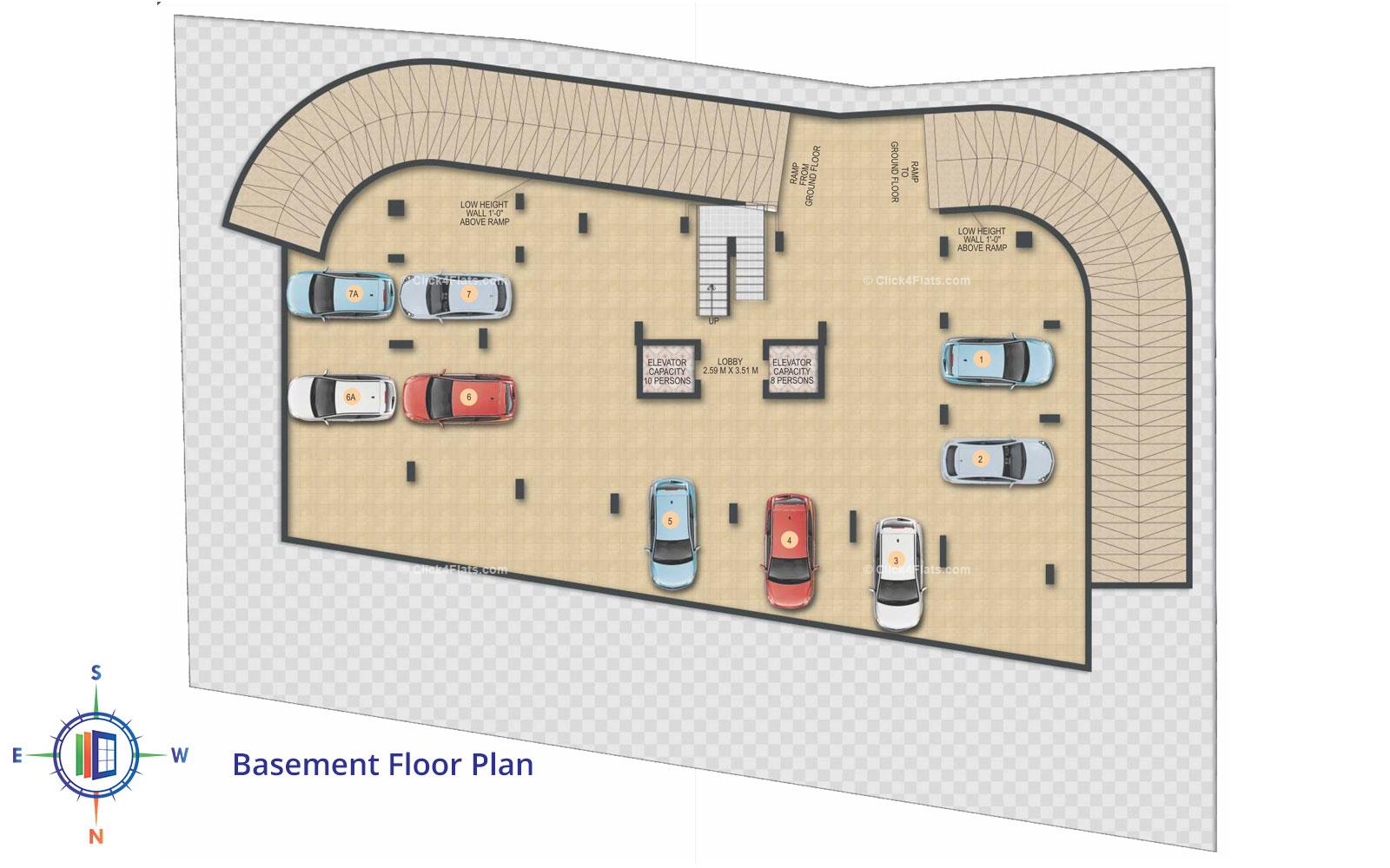 Platinum Basement Floor Plan