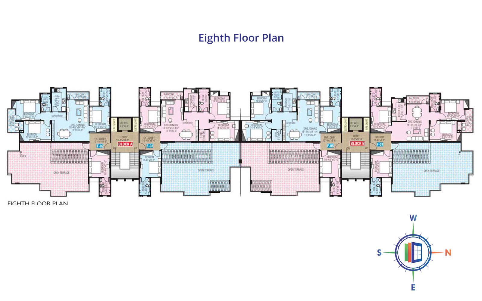 Sunshine Symphony Eighth Floor Plan
