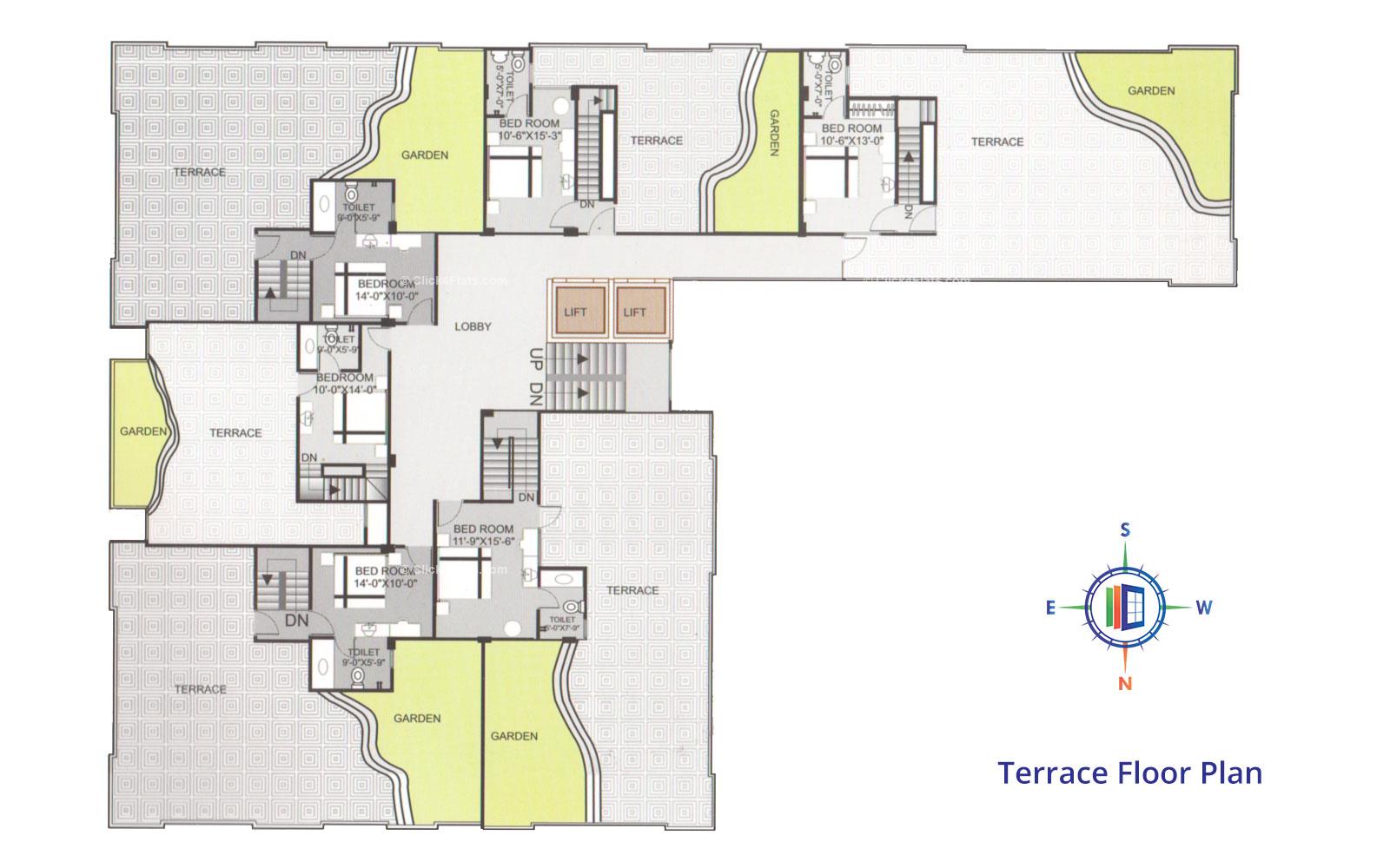 Pearl Edge Upper Penthouse Floor Plan