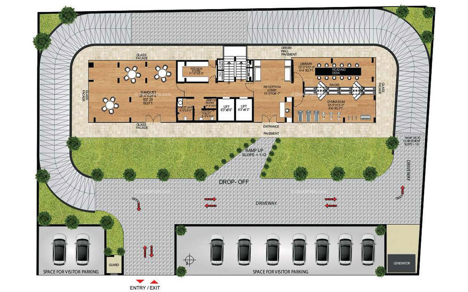 5th Avenue Stilt Floor Plan