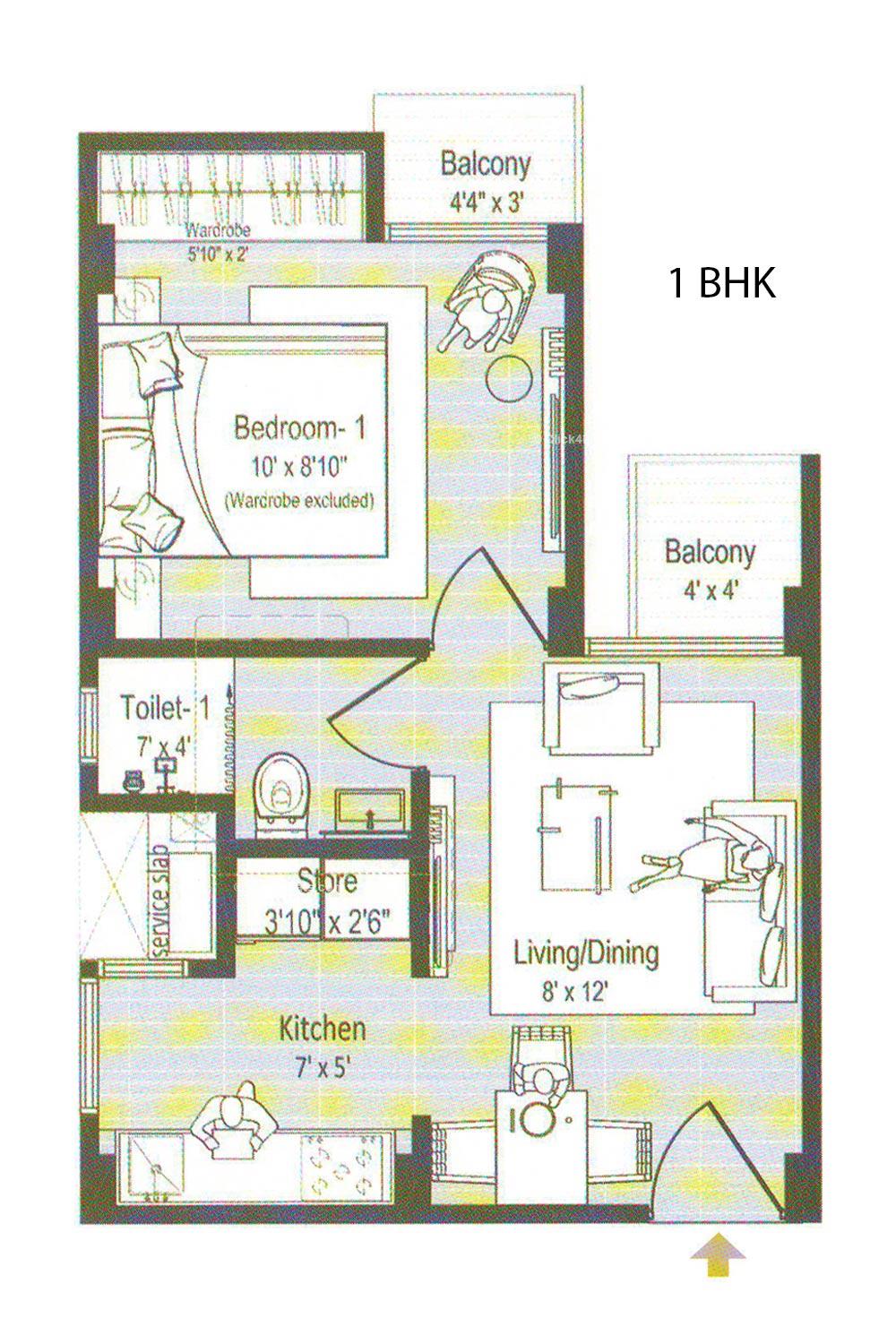 Aasra 2 BHK 