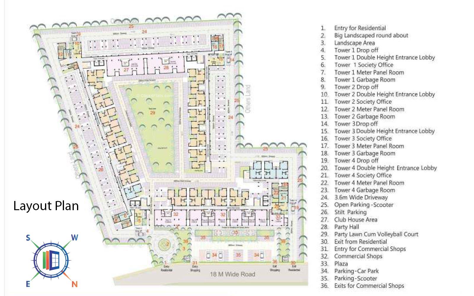 Aasra Layout Plan