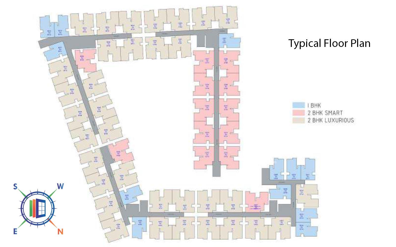 Aasra Typical Floor Plan