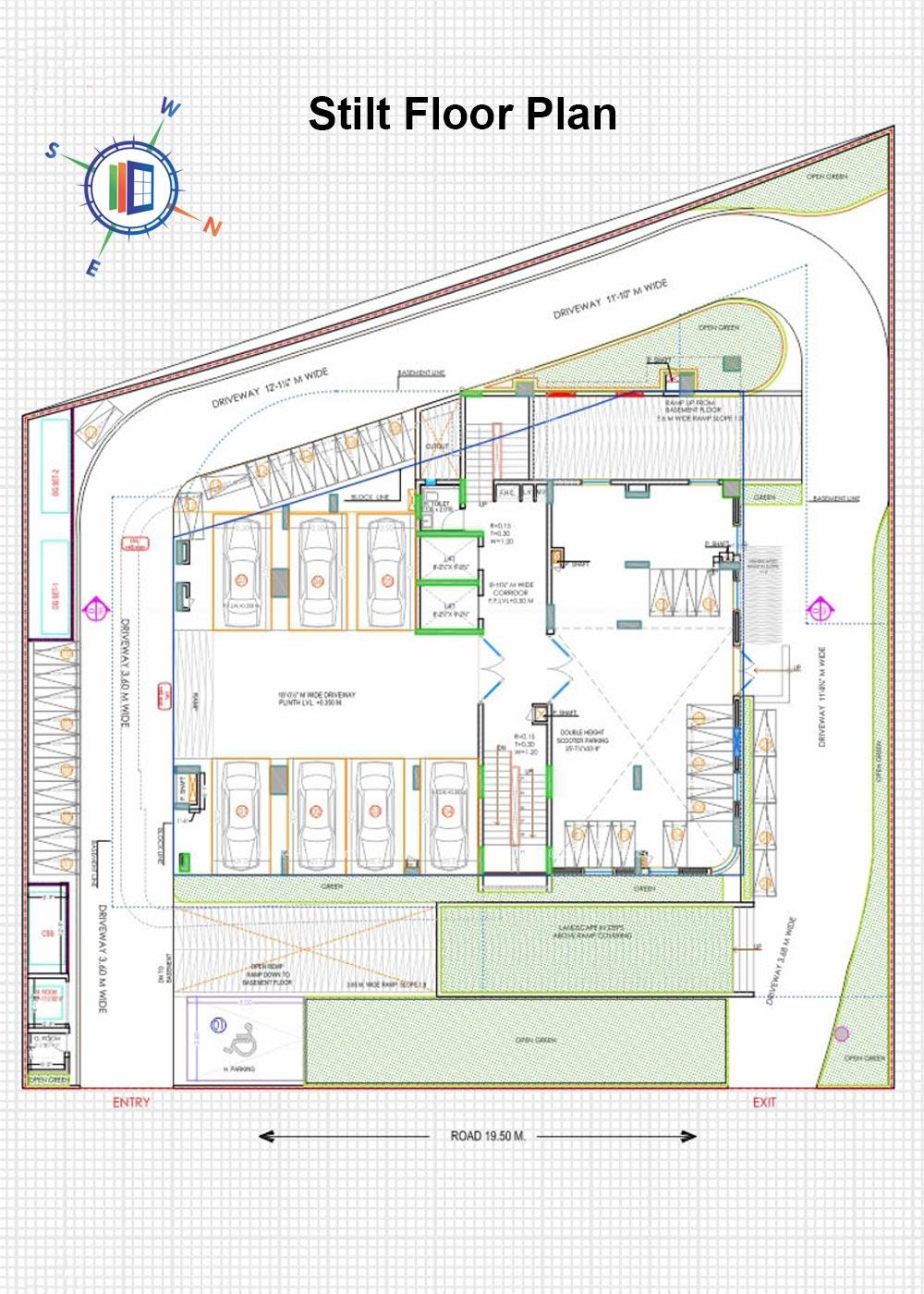 Akshat Roop The Mystique Stilt Floor Plan