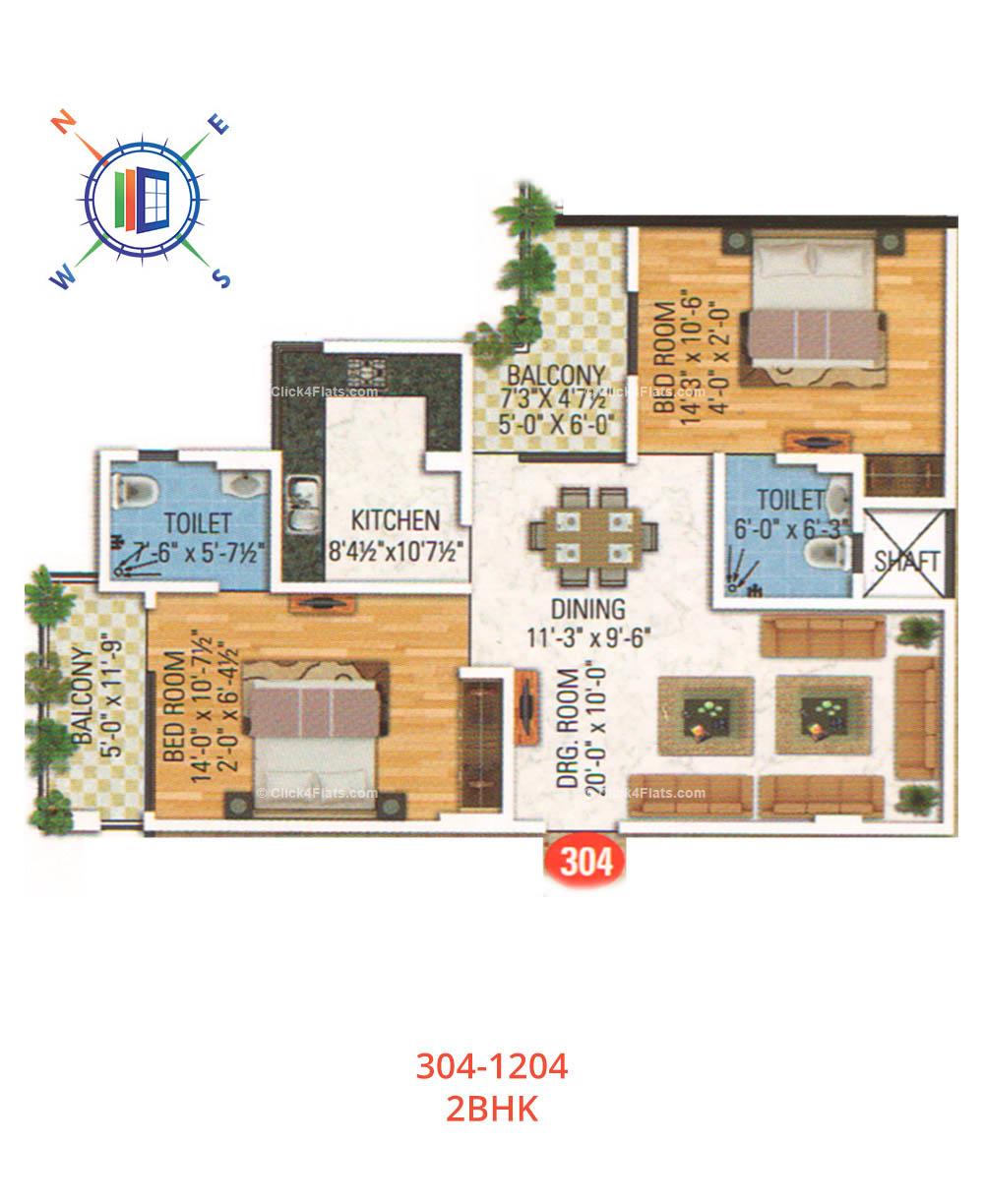 Anand Prime 2 BHK 