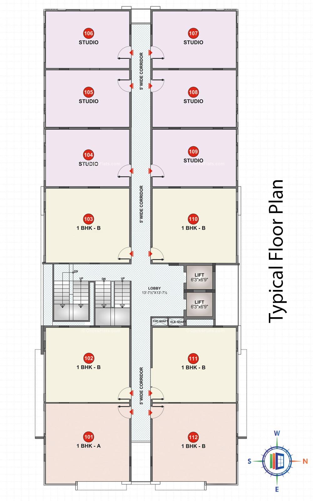 Arise Typical Floor Plan