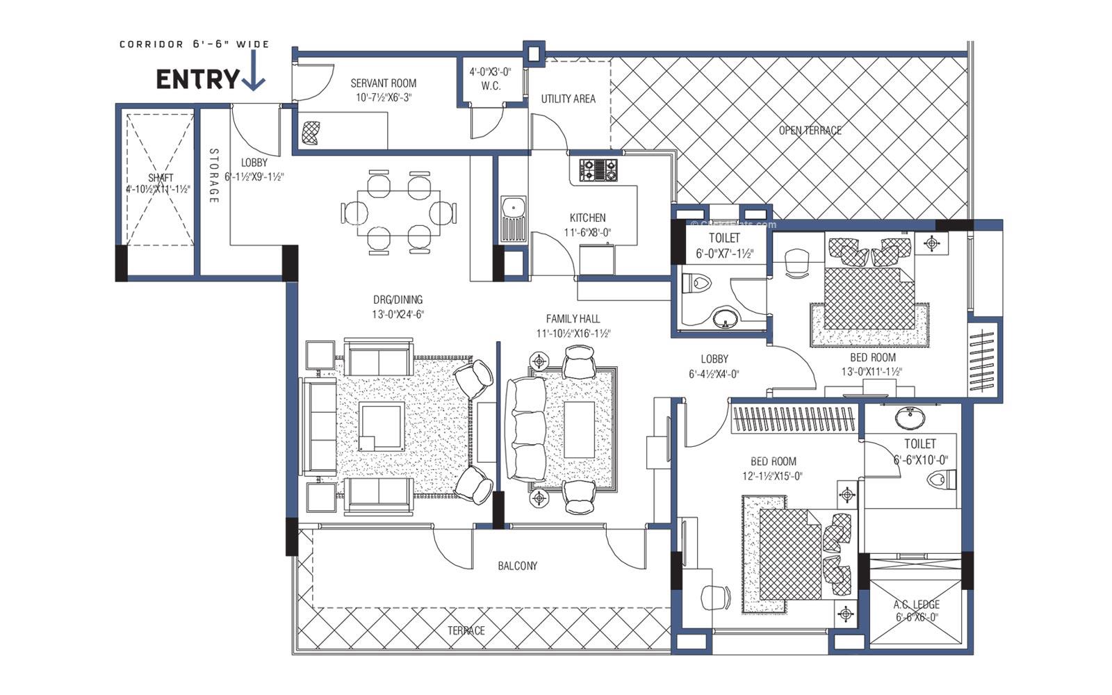 Aurum 2 BHK 