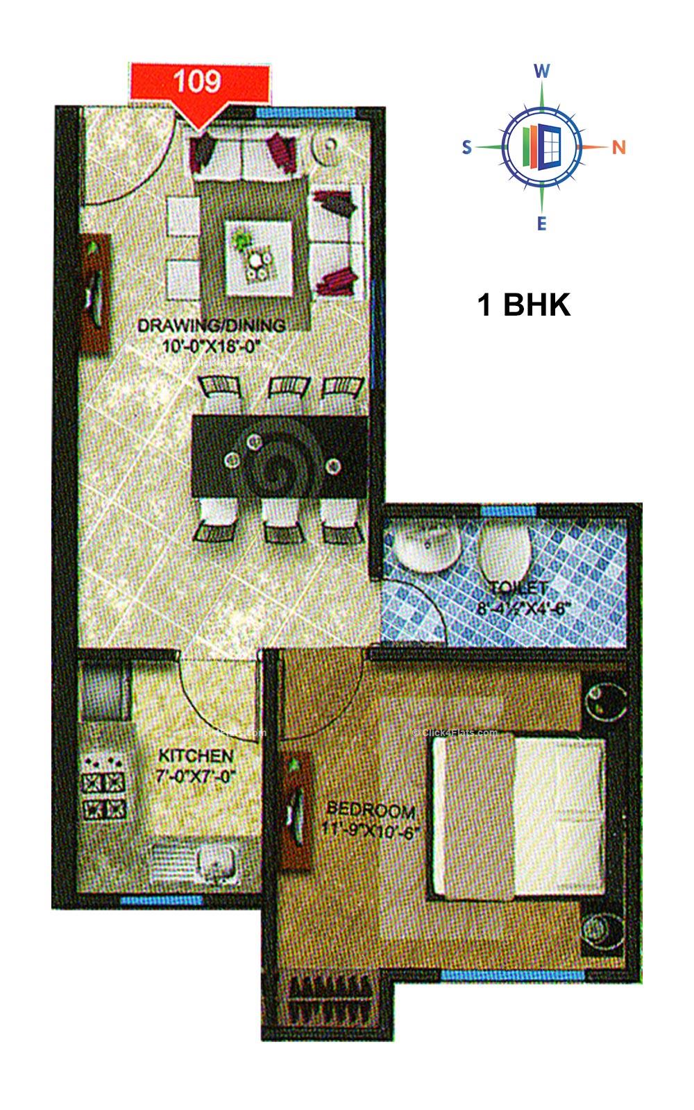 Avana 1 BHK 