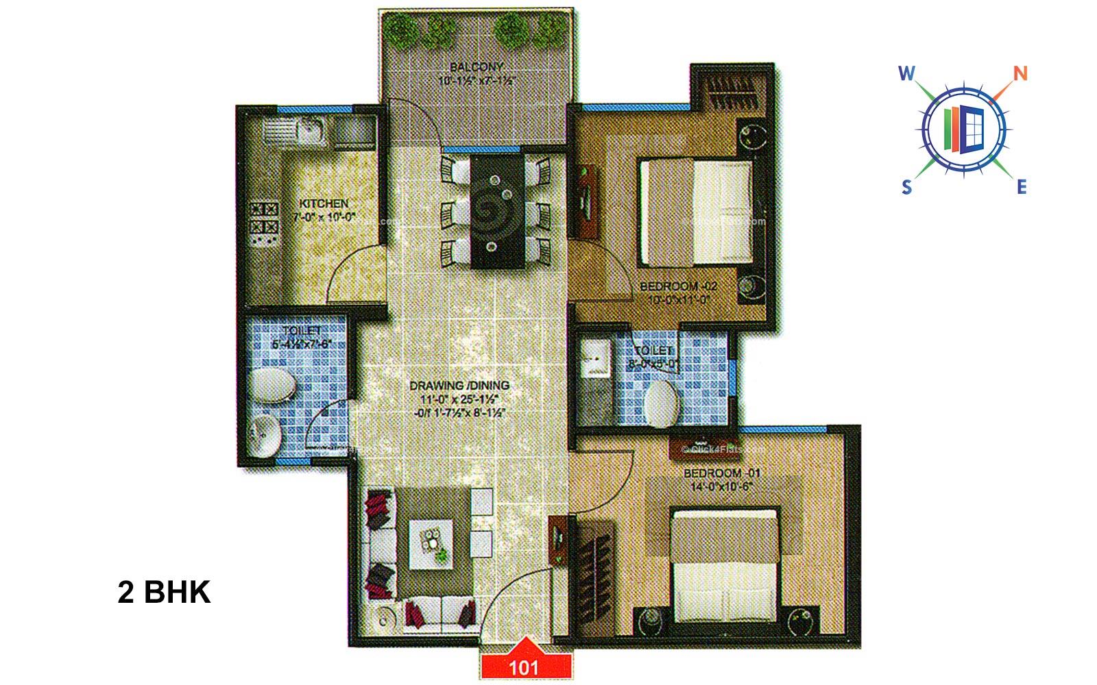 Avana 2 BHK 