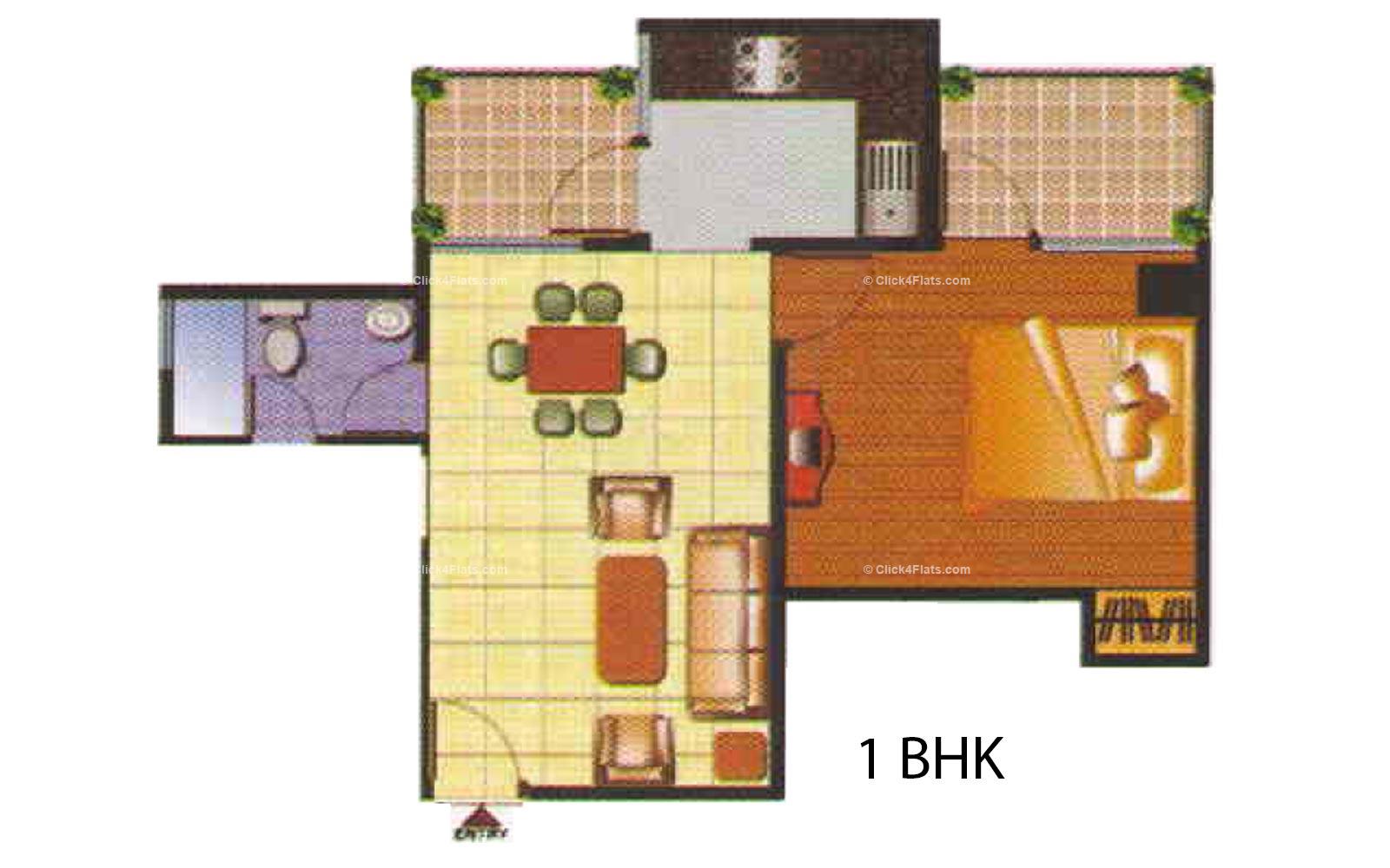 Chitvan Residency 1 BHK 