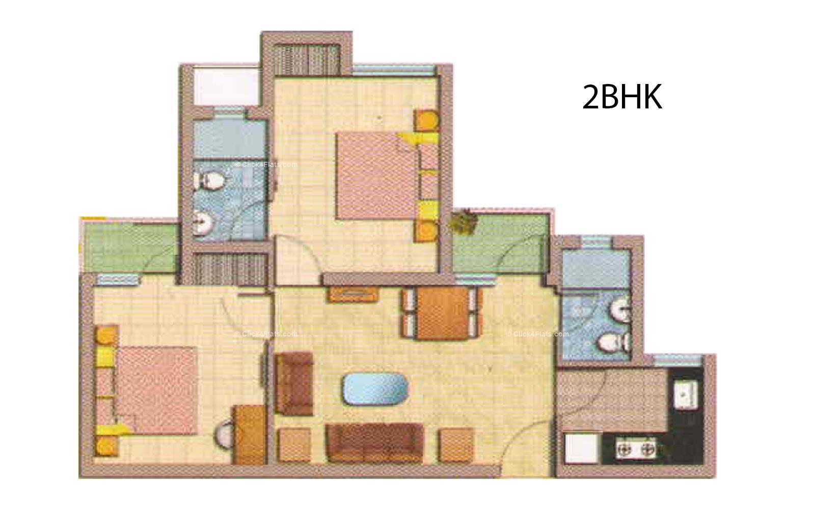 Chitvan Residency 2 BHK 