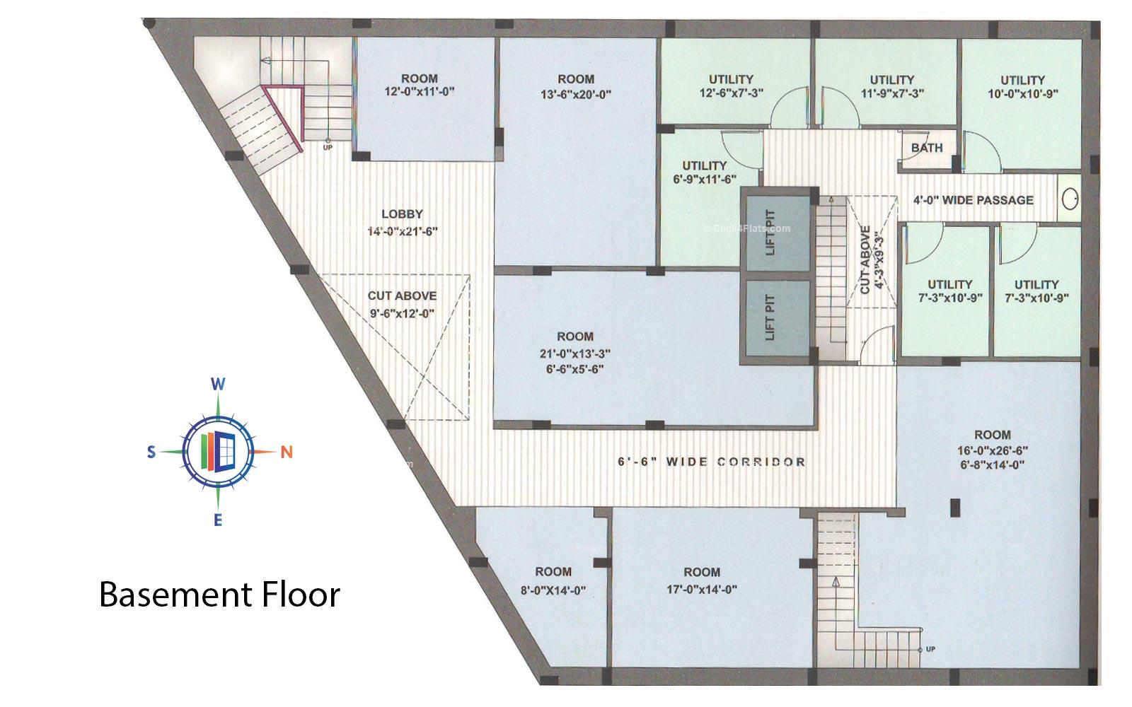 Coral Castle Basement Floor Plan