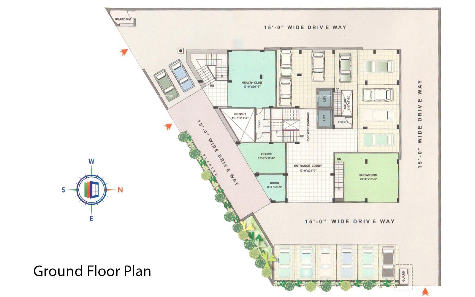 Coral Castle Ground Floor Plan