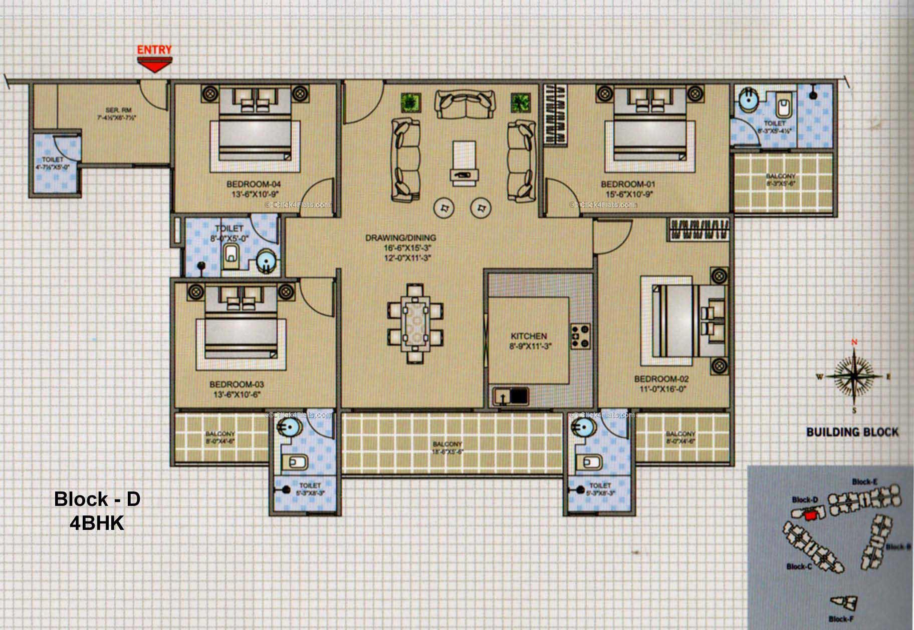 Park Regency 4 BHK 