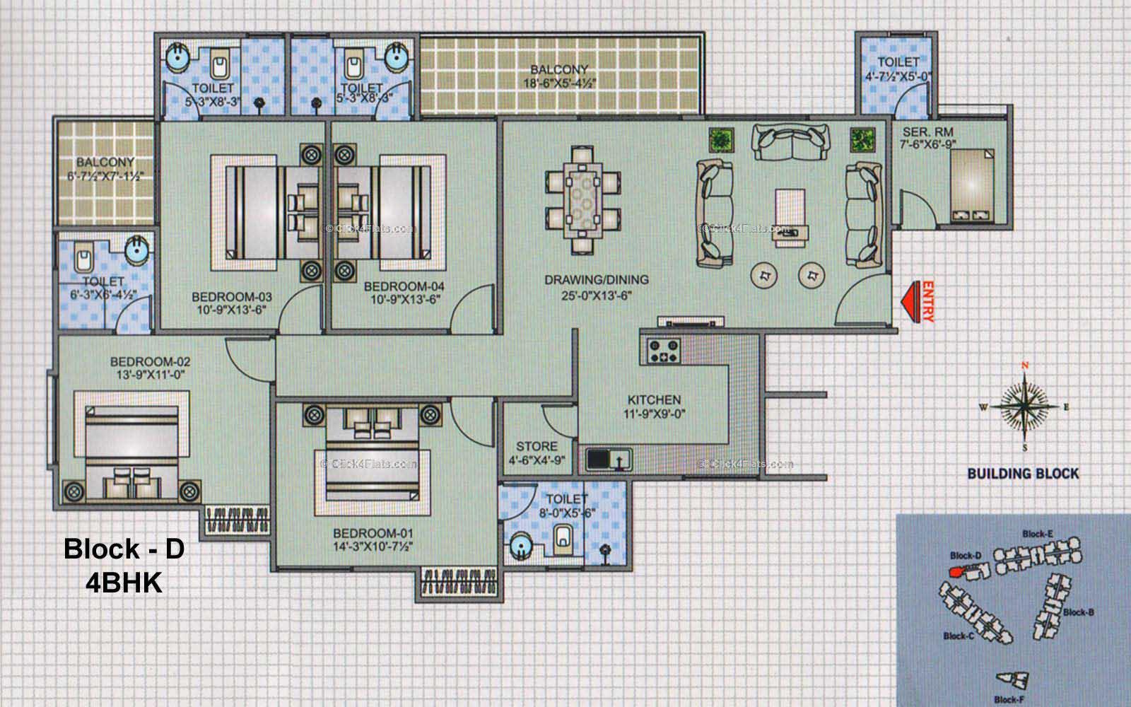 Park Regency 4 BHK 