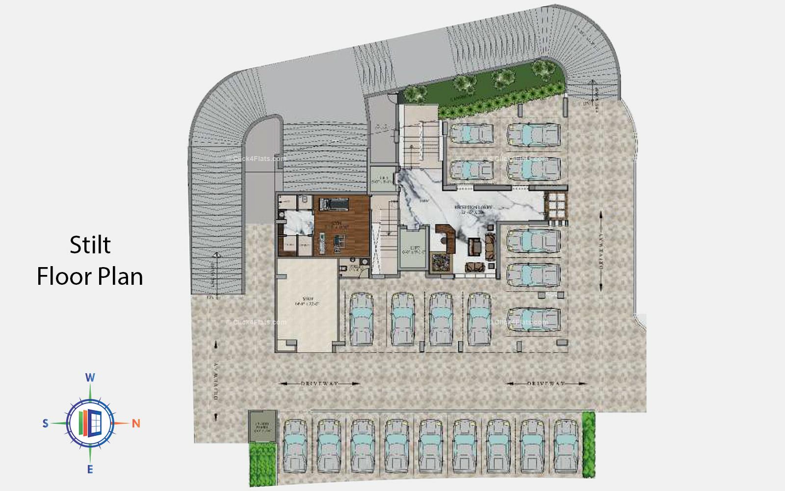 Devkrishnam Stilt Floor Plan