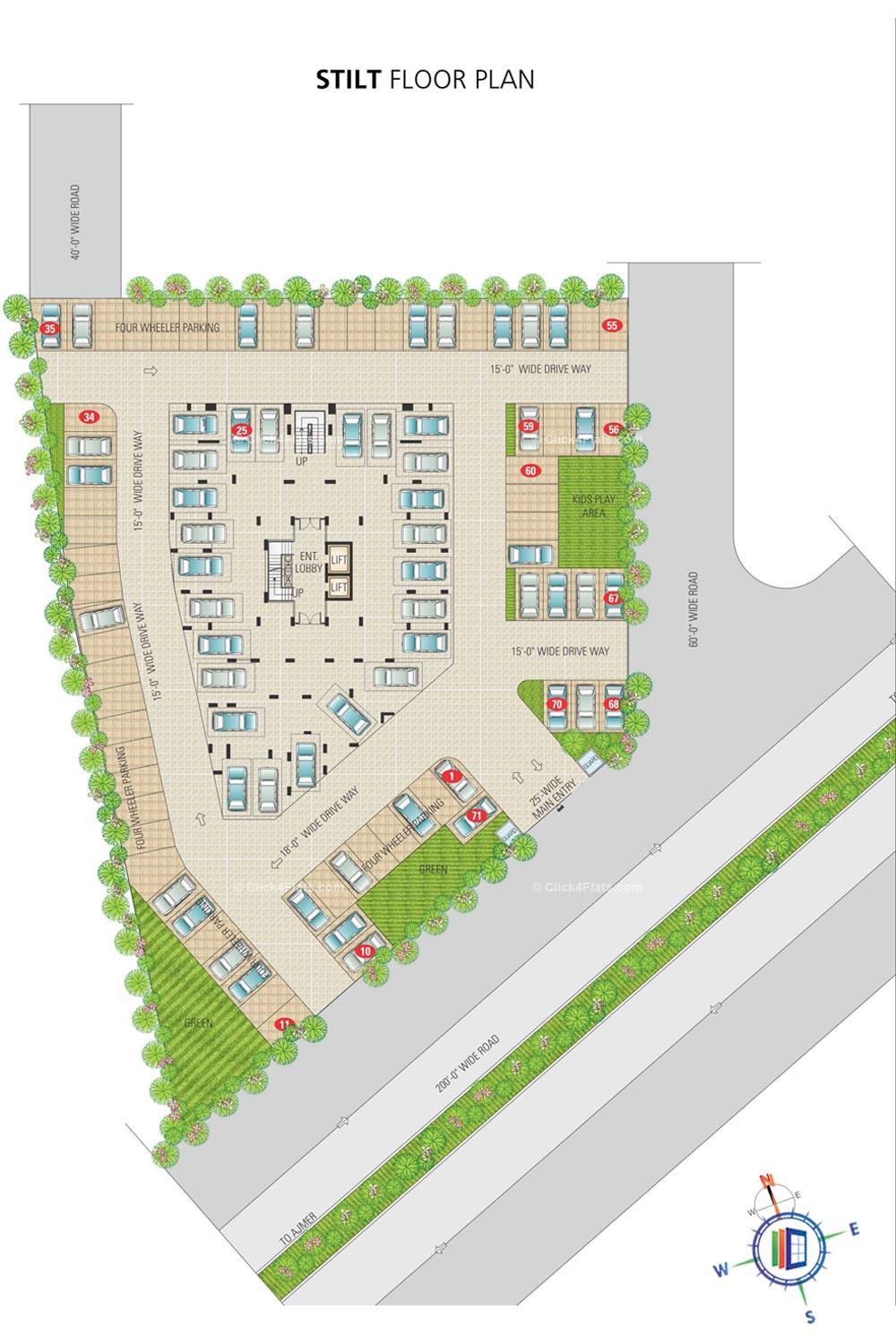 Dream Avenue Stilt Floor Plan