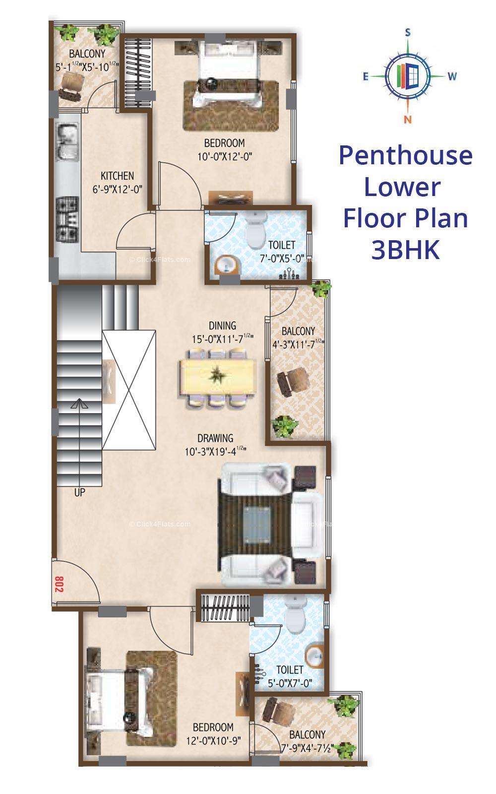 Festiva 3 BHK 