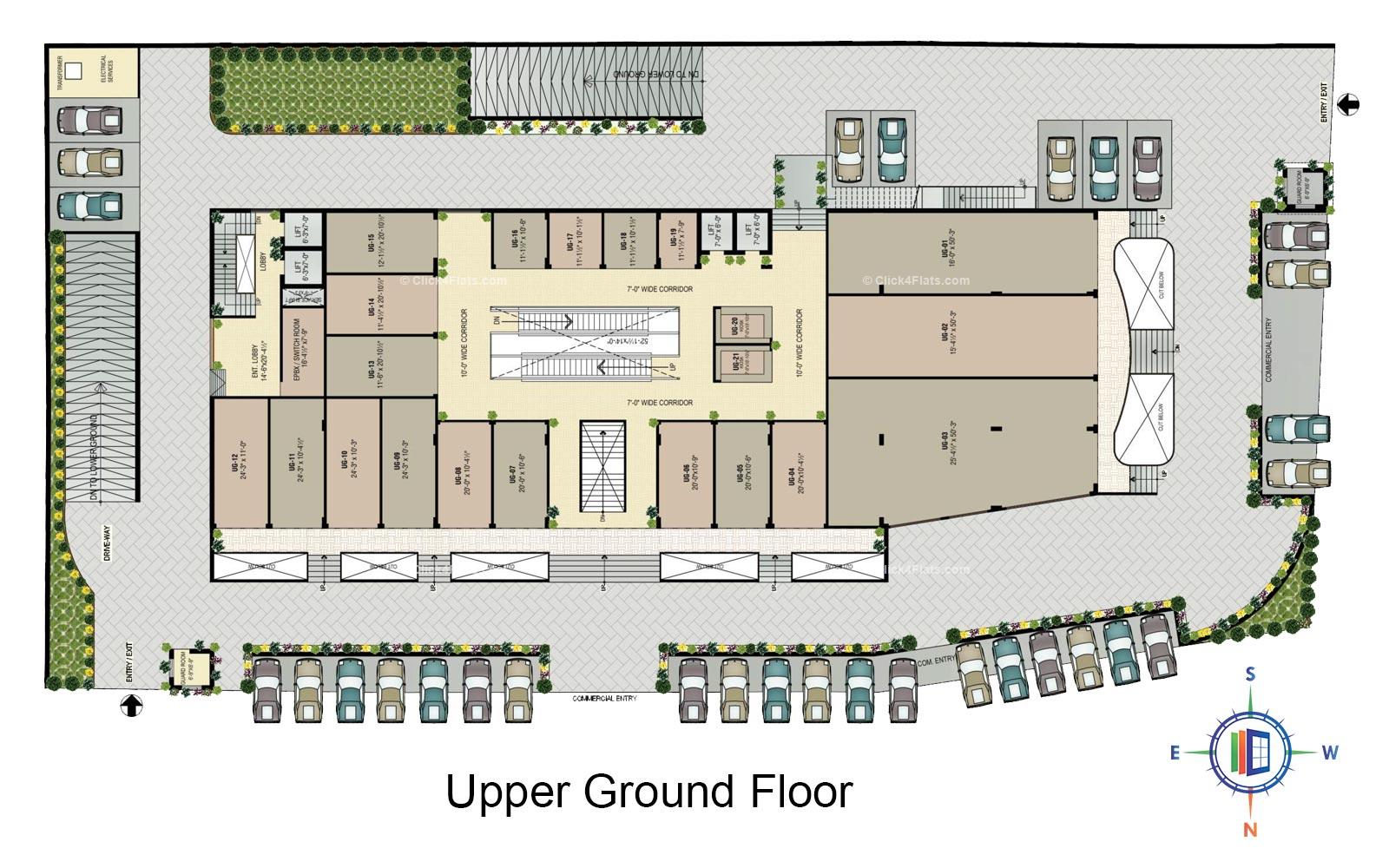 Golden Leaf Upper Ground Floor Plan