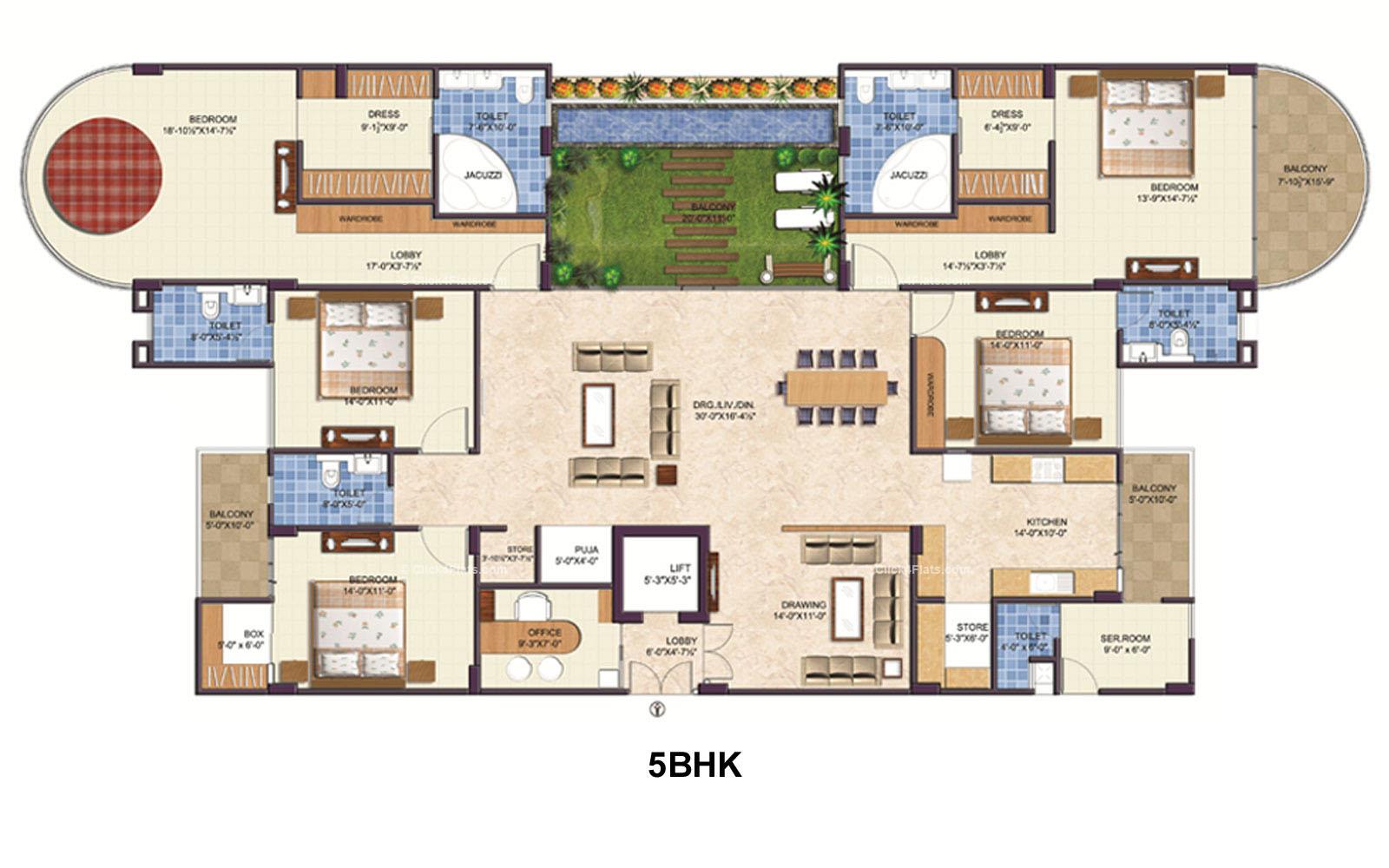 Samriddhi Seven Heaven 5 BHK 