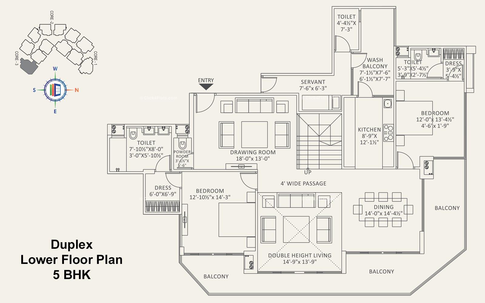 IS Paradise 5 BHK 