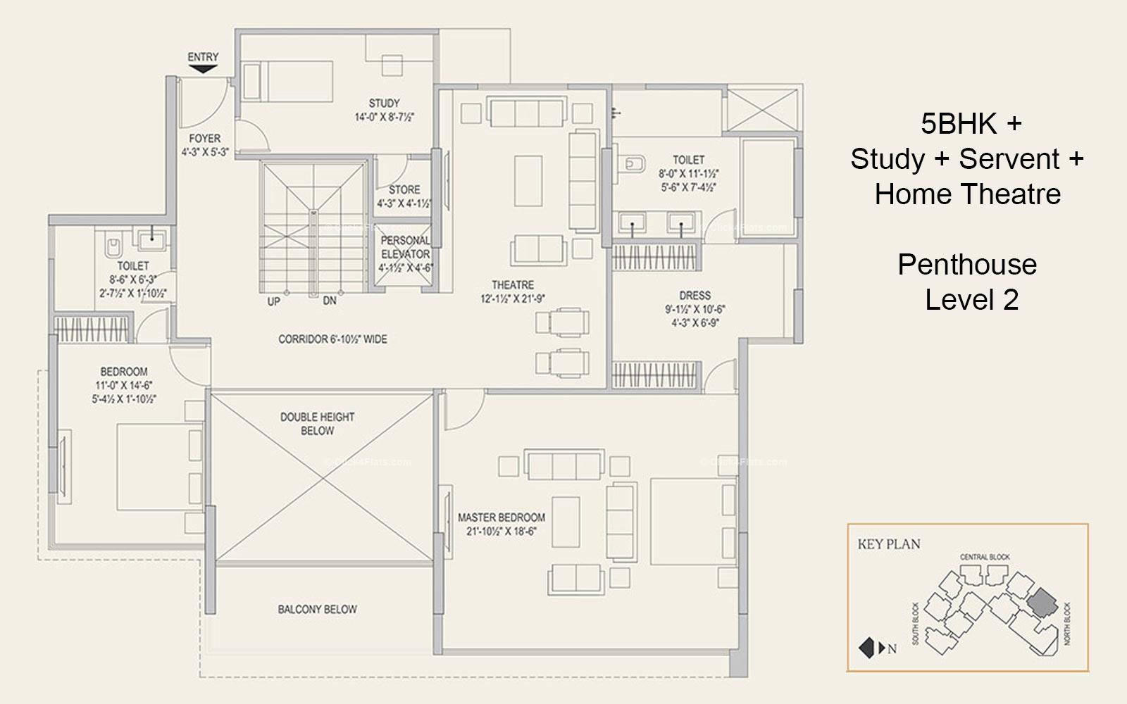 IS Paradise 5 BHK 