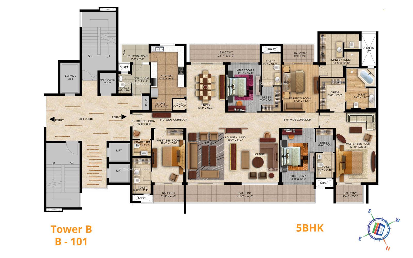 Jewel of India 5 BHK 