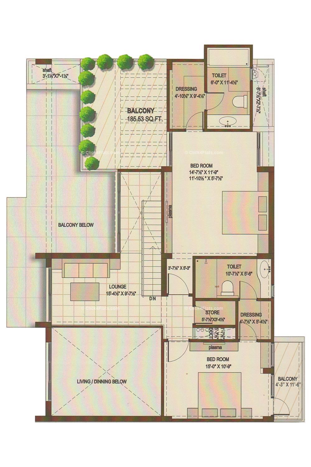 Mahima Elite 4 BHK 