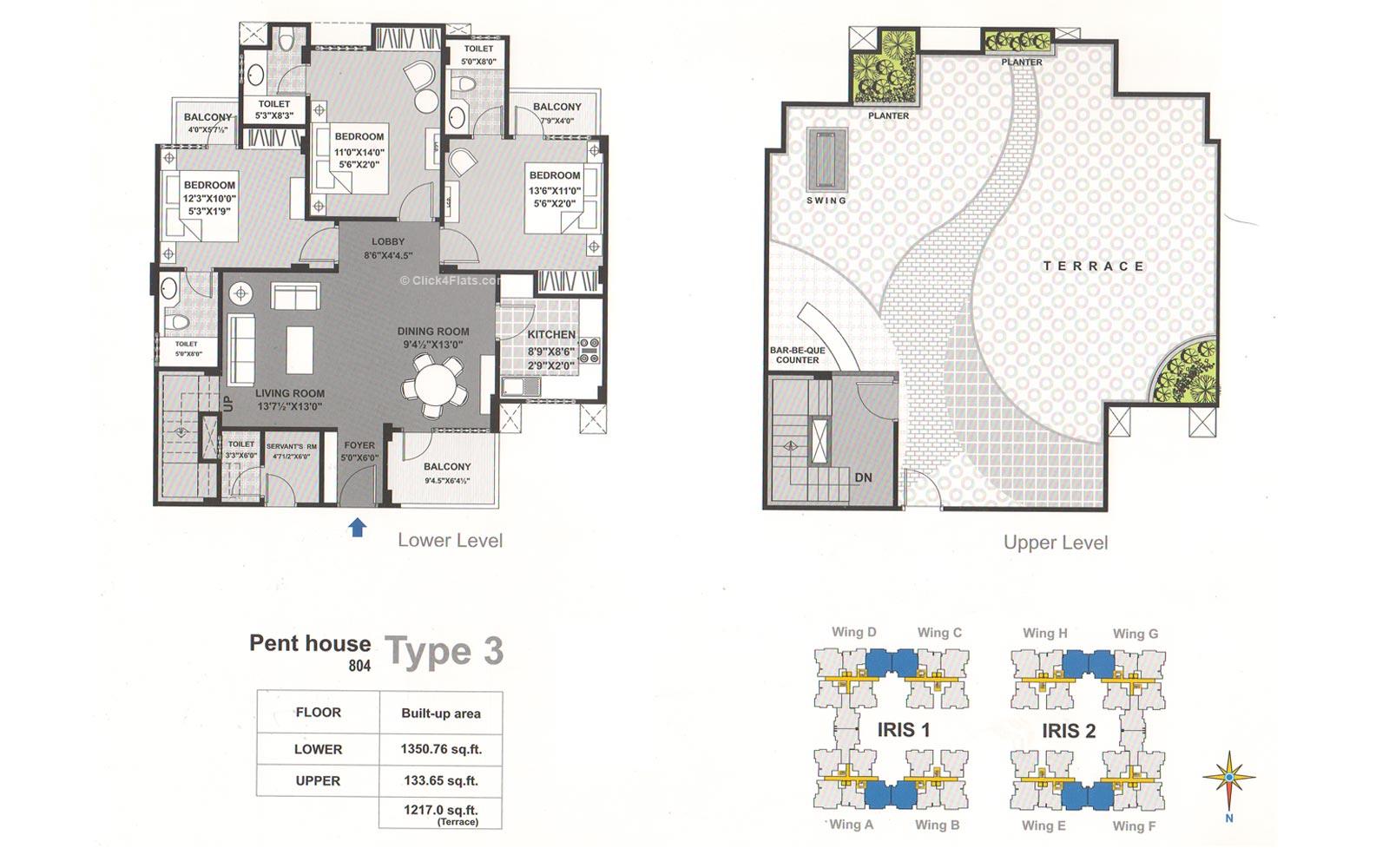 Mahima Iris 3 BHK 