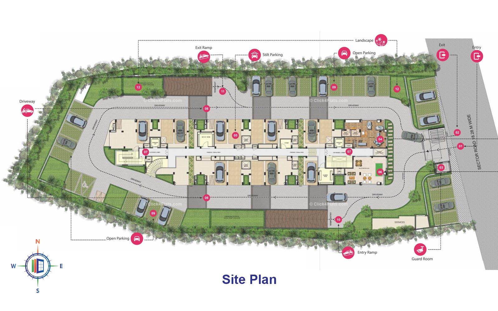 Mahima Uday Site Plan