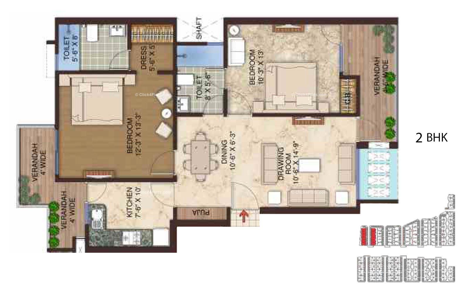 Manglam Aananda 2 BHK 