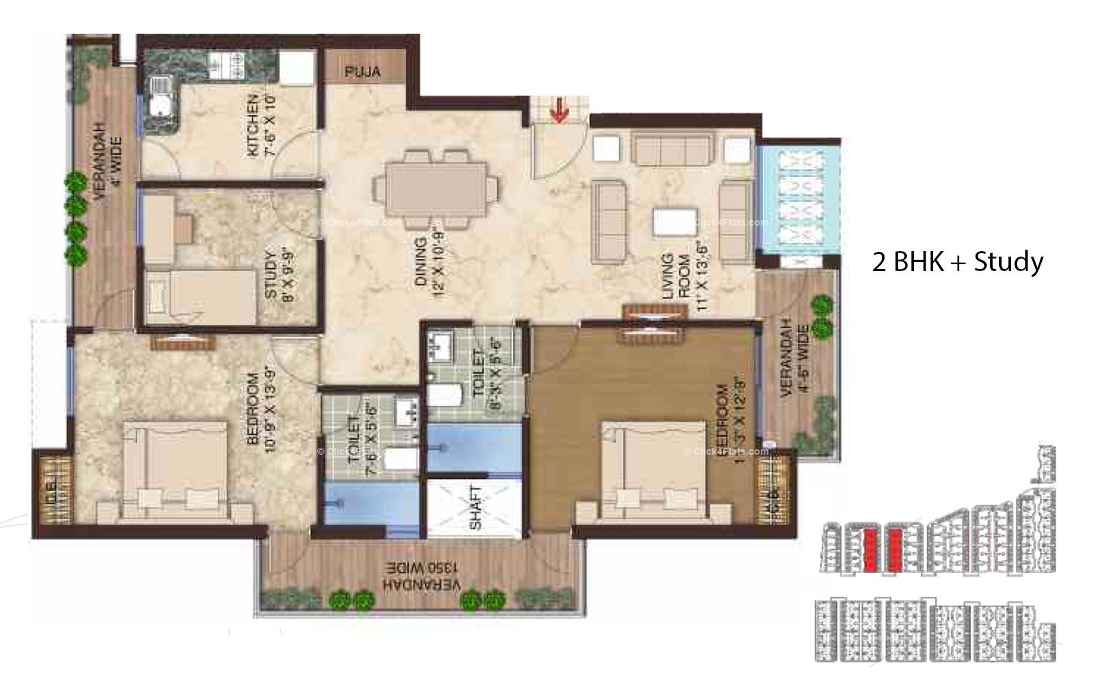 Manglam Aananda 2 BHK 