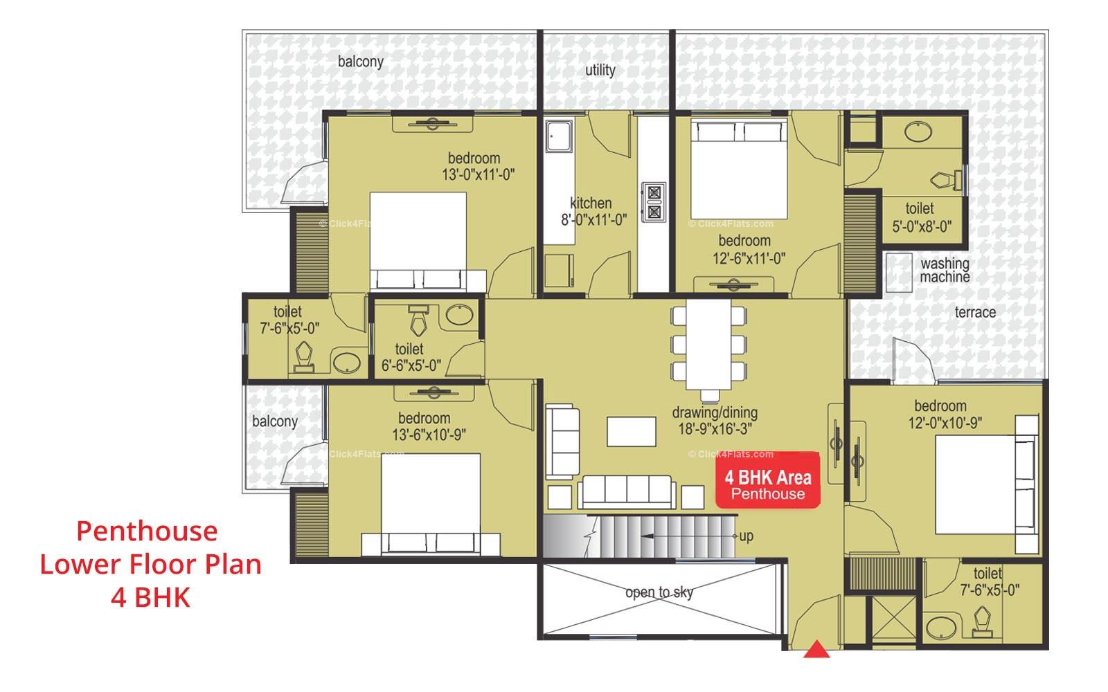 Midas Touch 4 BHK 