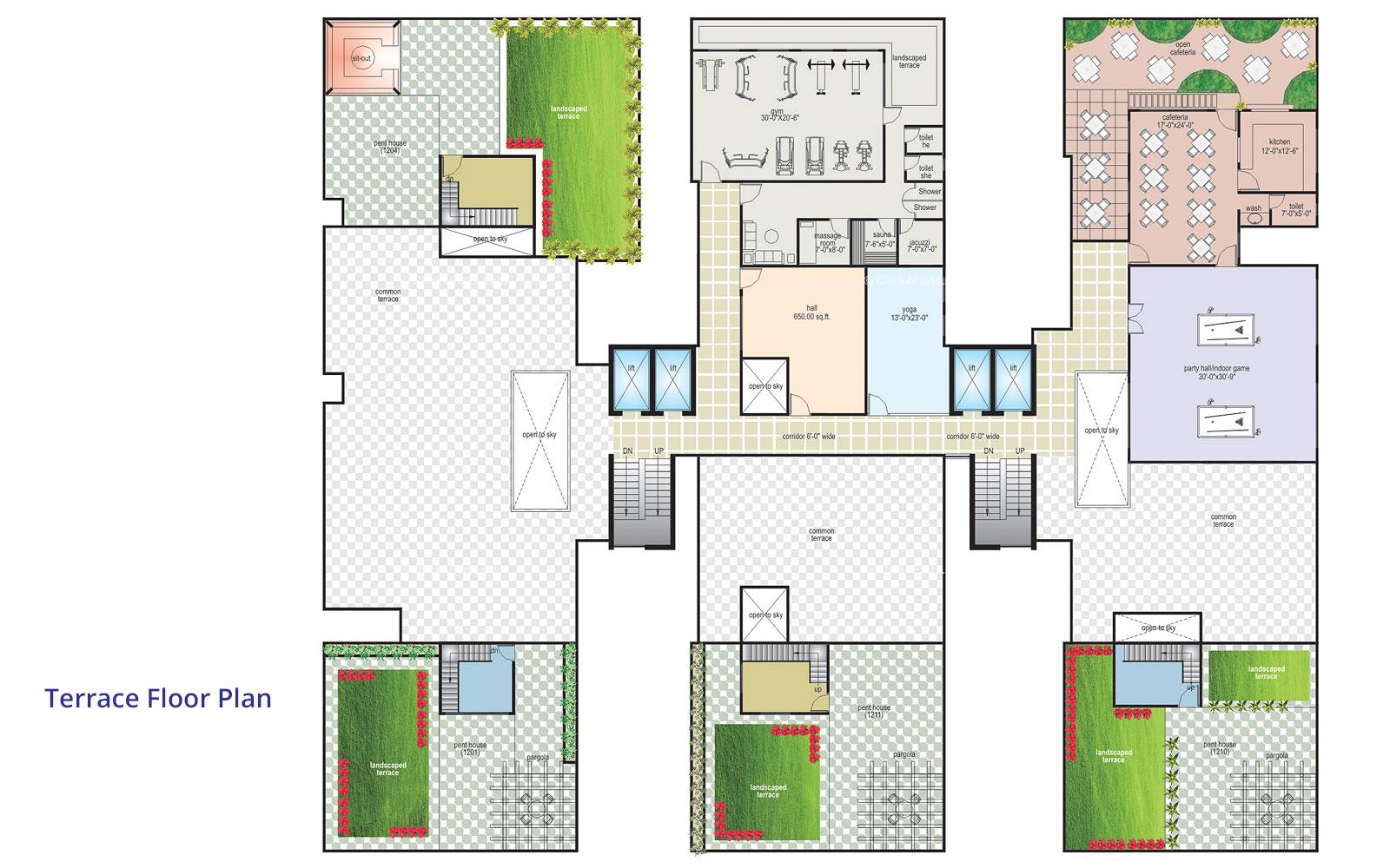 Midas Touch Terrance Floor Plan