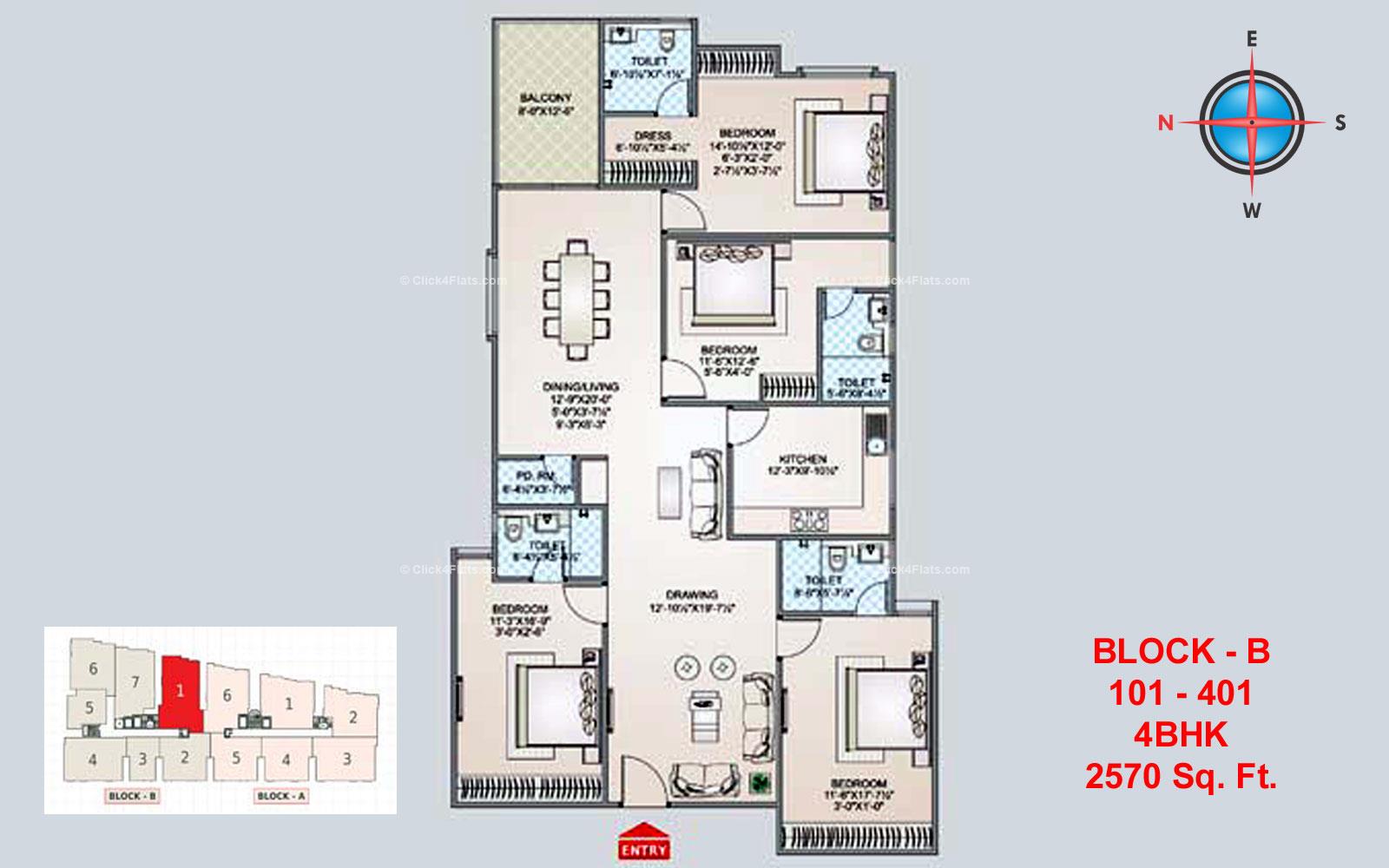 Shivgyan Luxora 4 BHK 