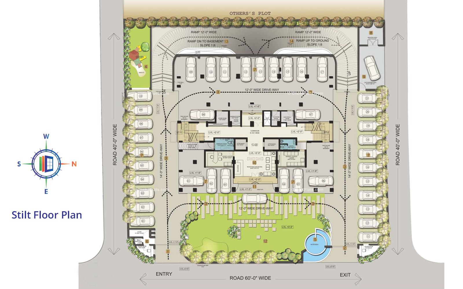 Life @ SRV Stilt Floor Plan