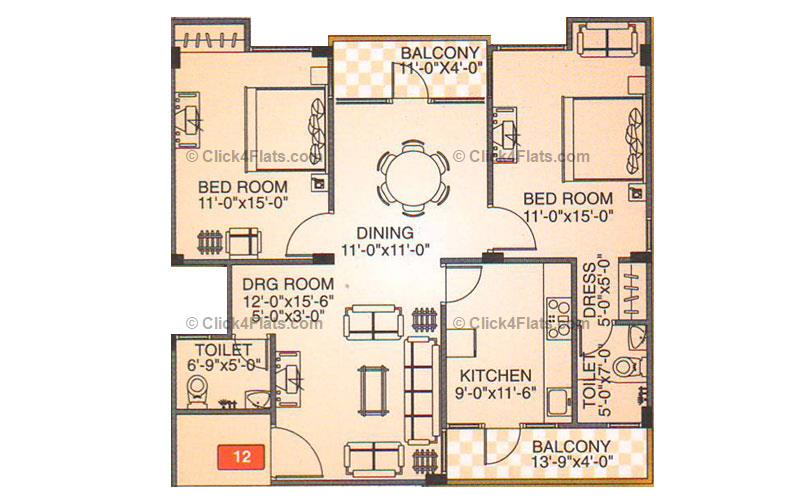 Shivgyan Enclave 2 BHK 