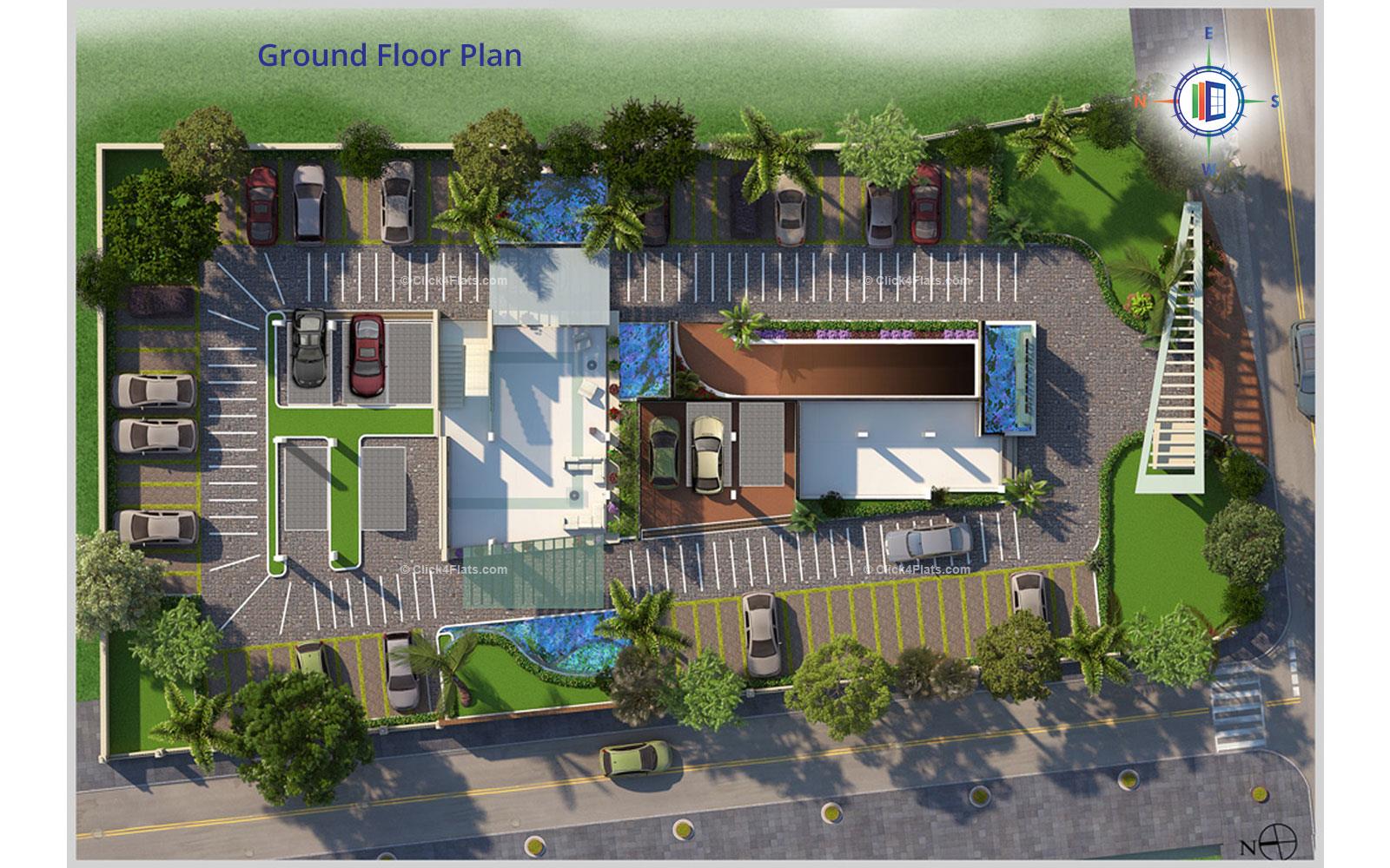 Boulevard Ground Floor Plan