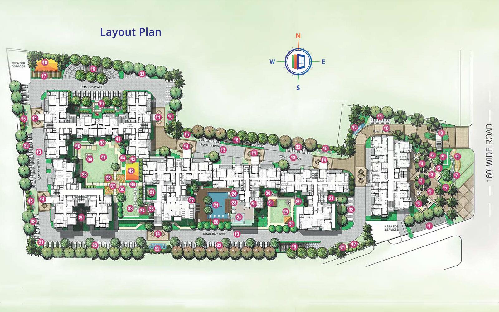 Mahima Panache Layout Plan