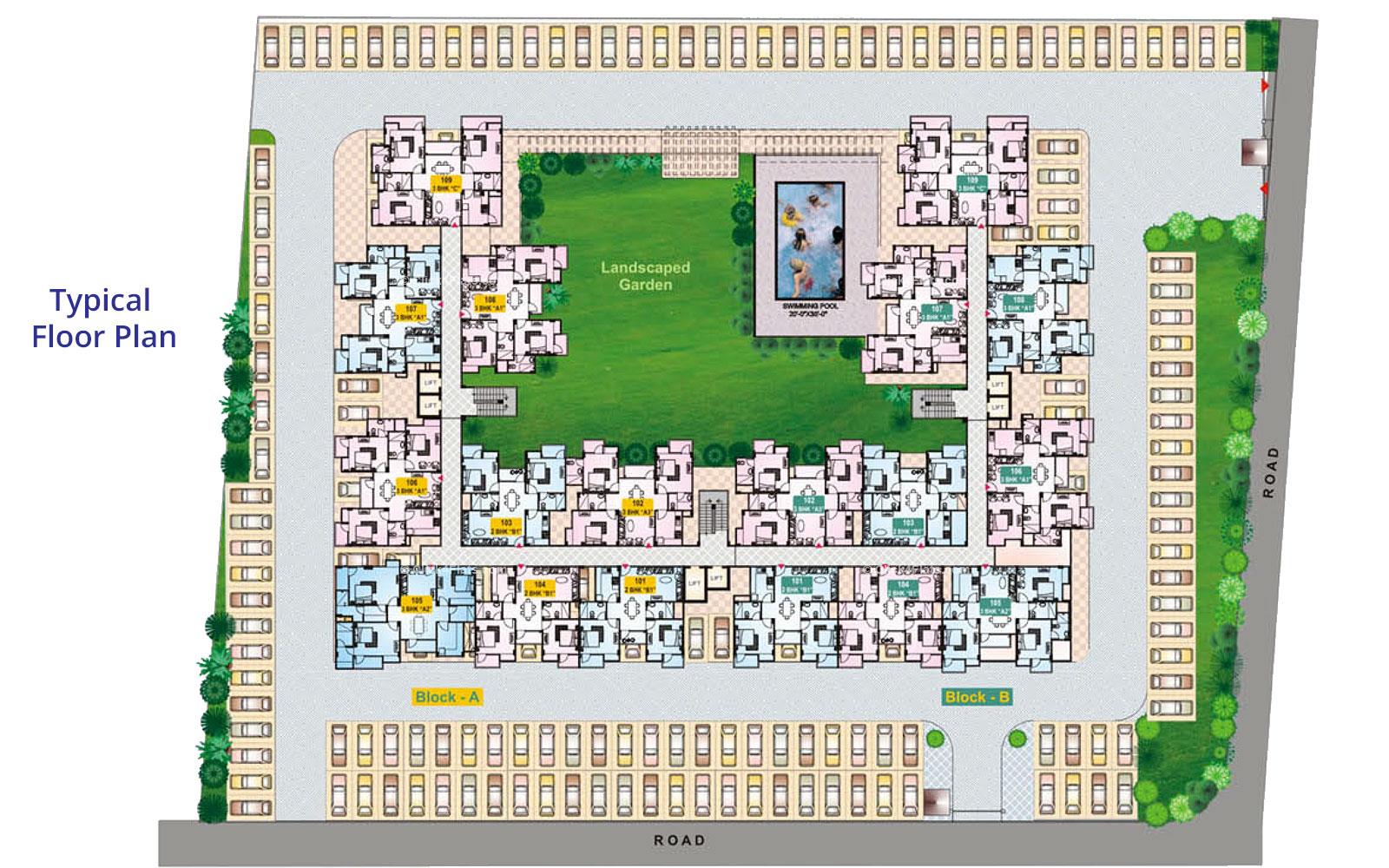 Okay Plus Venus Typical Floor Plan