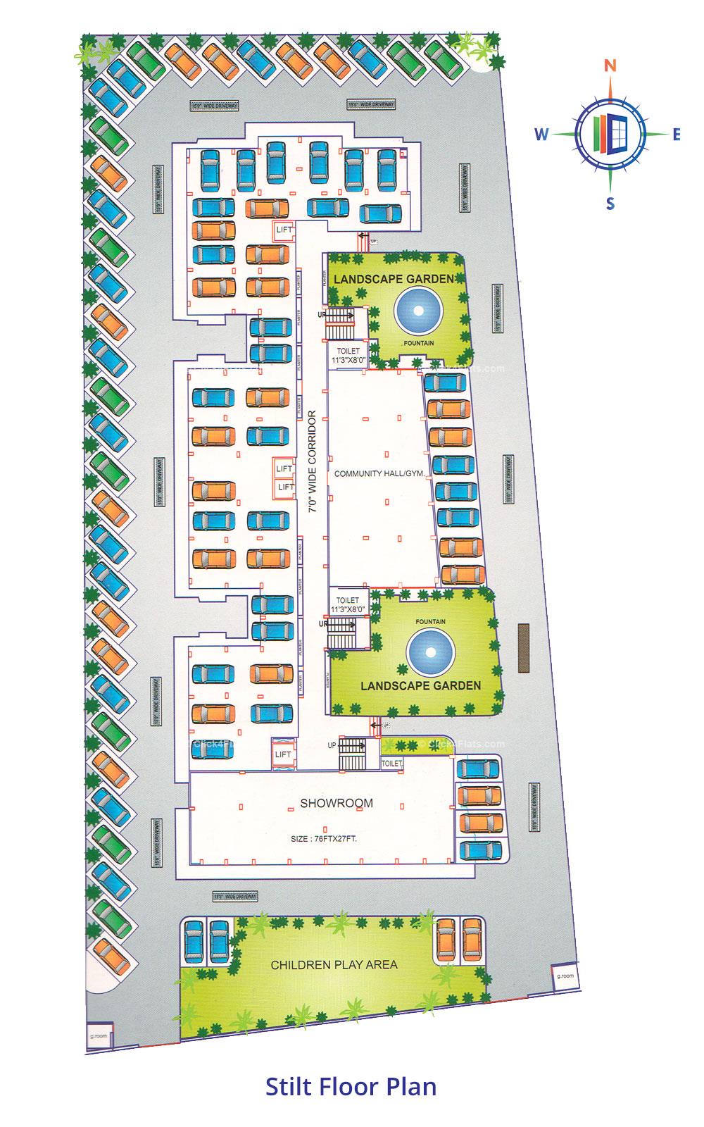 Pearl Springs Stilt Floor Plan