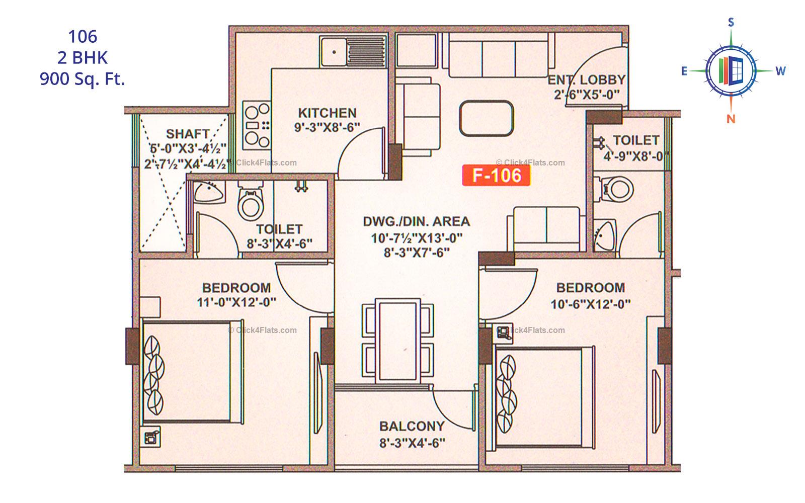 Shivgyan Residency 2 BHK 