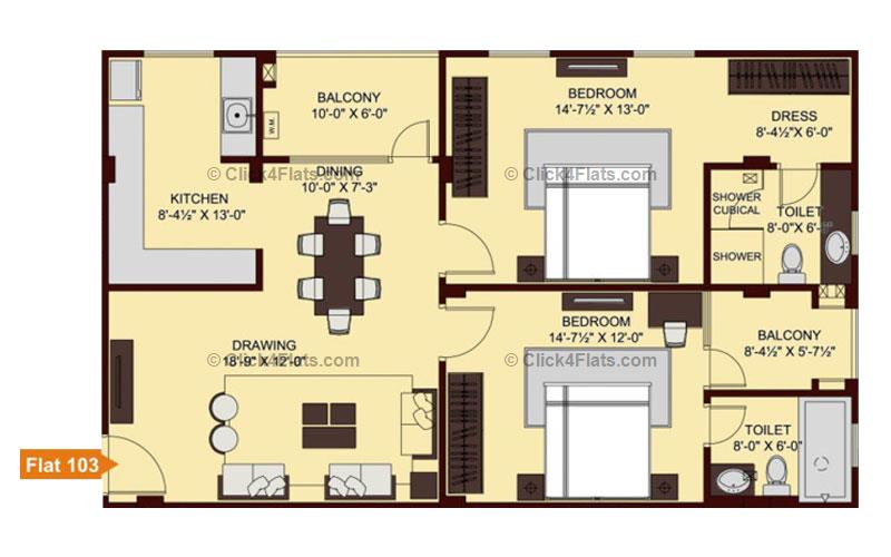 Ridhiraj Enclave 2 BHK 