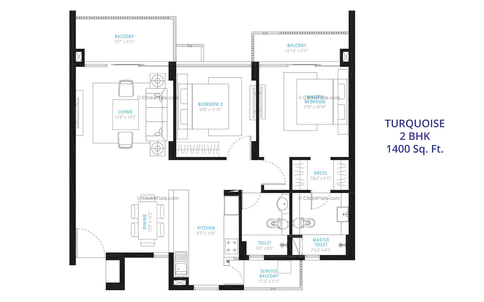 Jaipur 21 2 BHK 