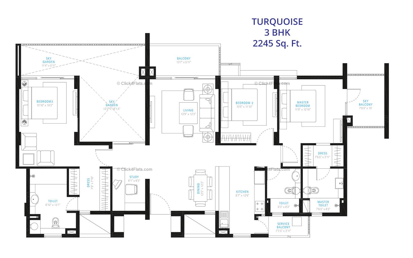 Jaipur 21 3 BHK 