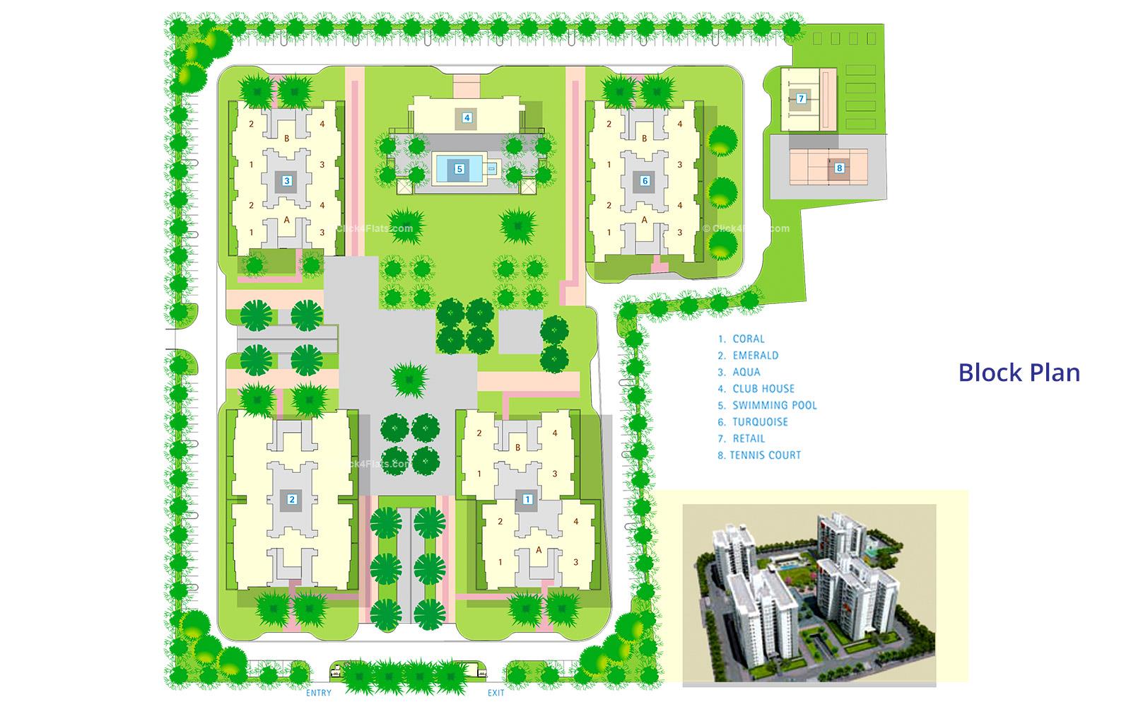 Jaipur 21 Block Plan