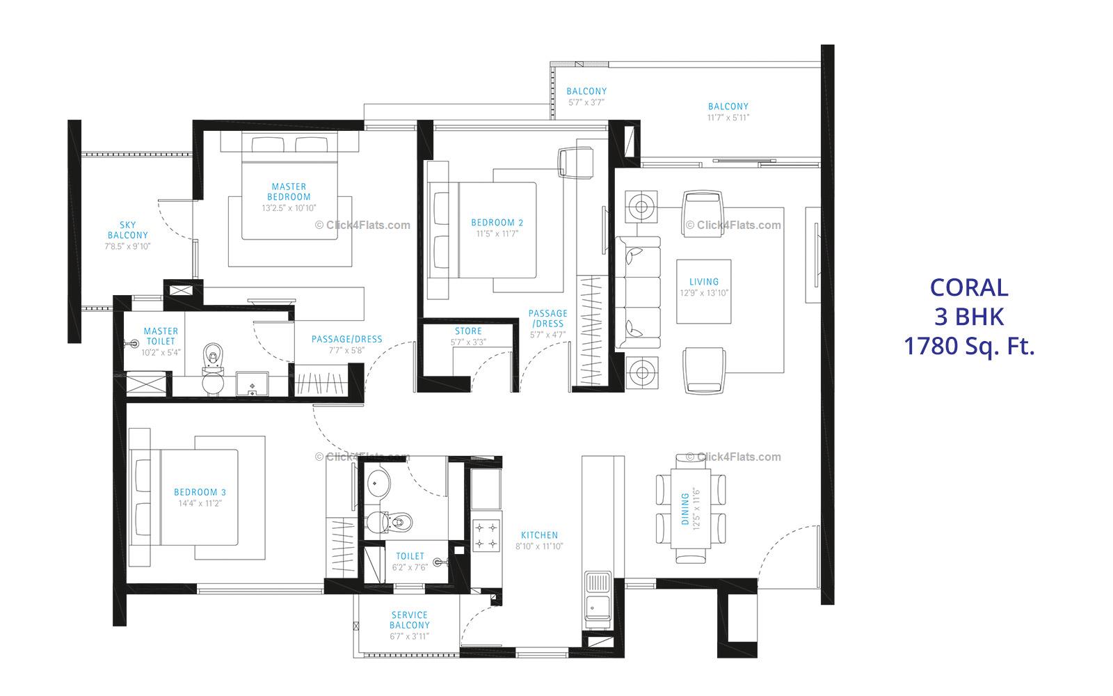 Jaipur 21 3 BHK 