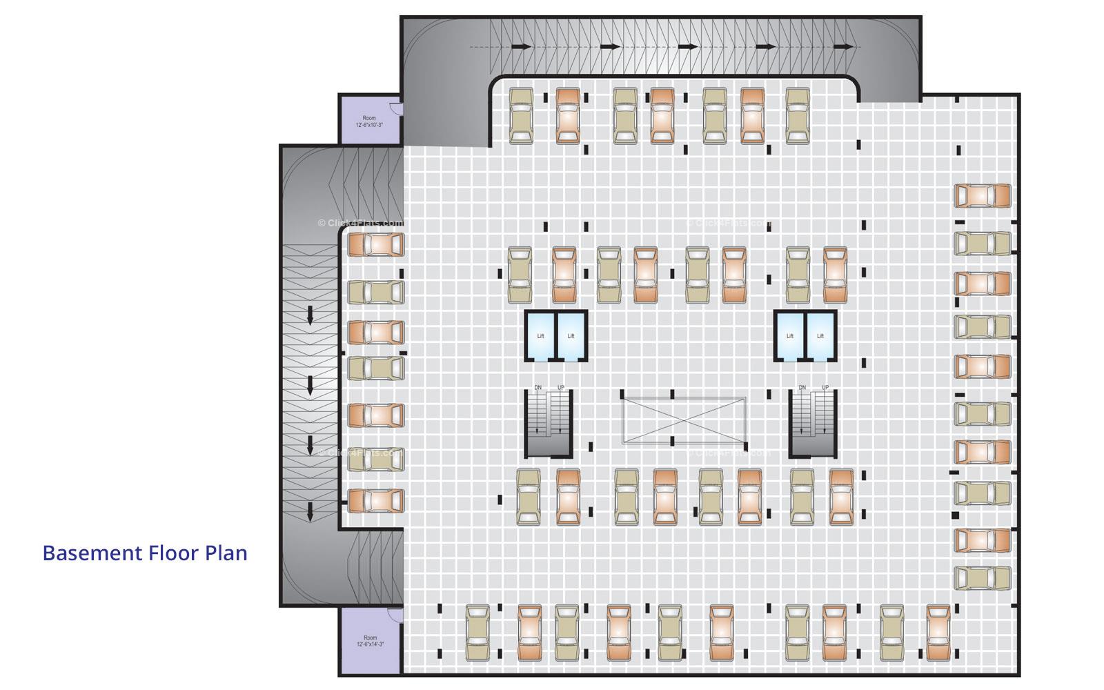 Midas Touch Basement Floor Plan